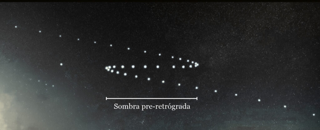 sombra pre-retrógrada